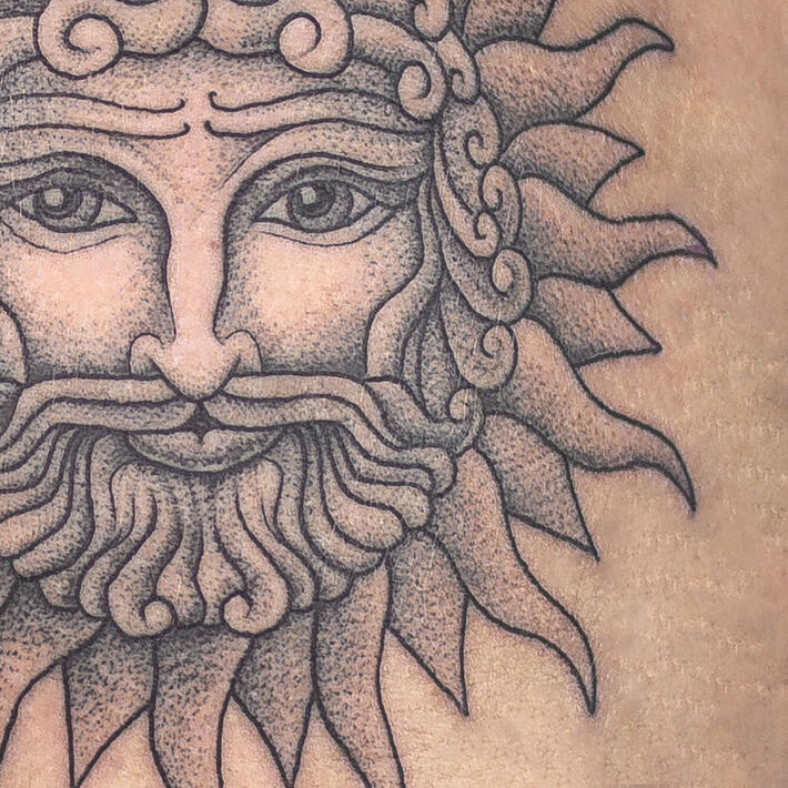 Apollo Sun God Symbol by nartissima  Apollo tattoo Sun art Apollo
