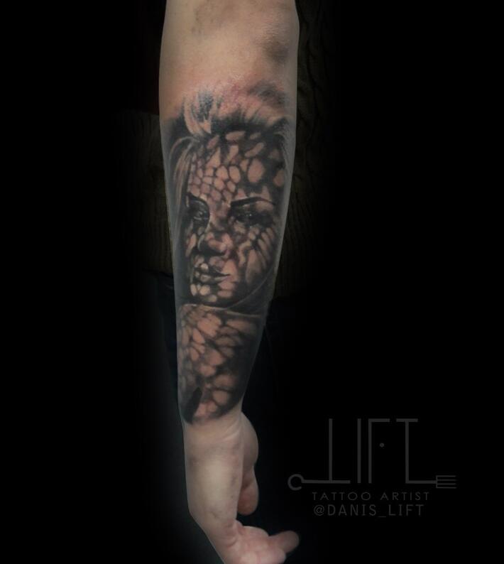 Tattoo uploaded by Alper FIRATLI • 🎵 🎉 🐕 🐕 🌲 ✈️ ⭐️ . For custom  designs and booking; alperfiratli@gmail.com . . . . . #geometrictattoo  #geometric #colortattoo #tattoo #tattooidea #customtattoo #pettattoo #