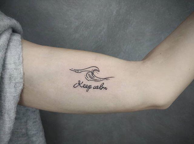 Keep calm sweetheart by tattooist Bongkee - Tattoogrid.net