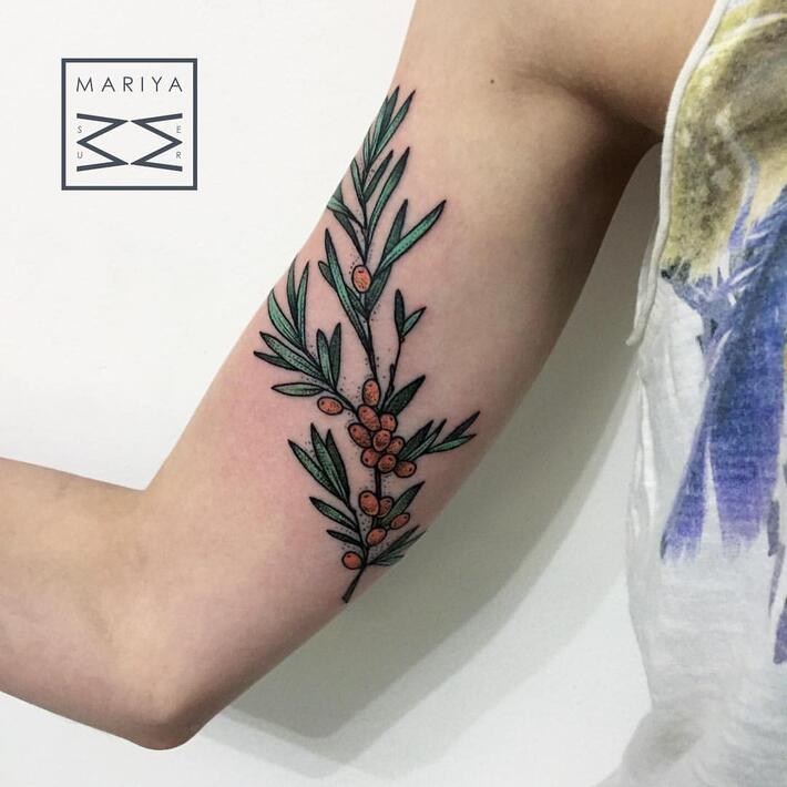 Tattoo of Plants