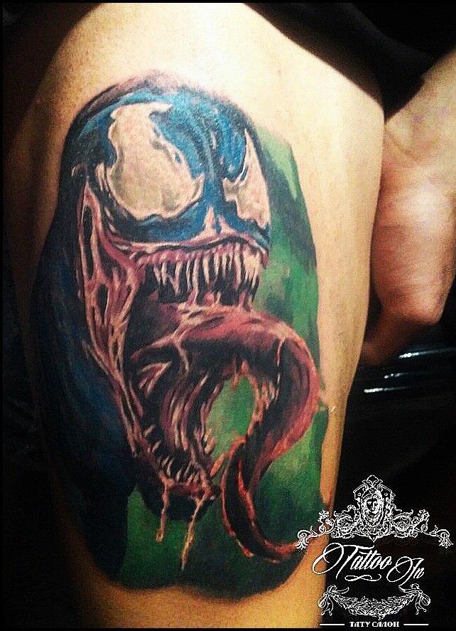 Venom Tattoo by Justin Mariani: TattooNOW