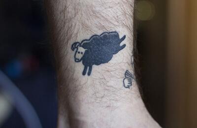 black sheep tattoo minor threat