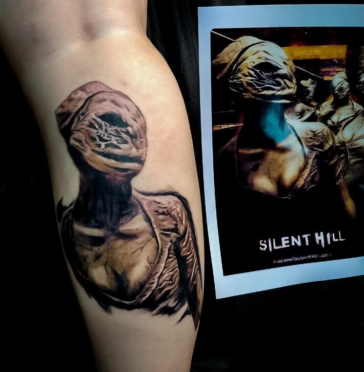 Silent Hill nurse by Timmy B TattooNOW