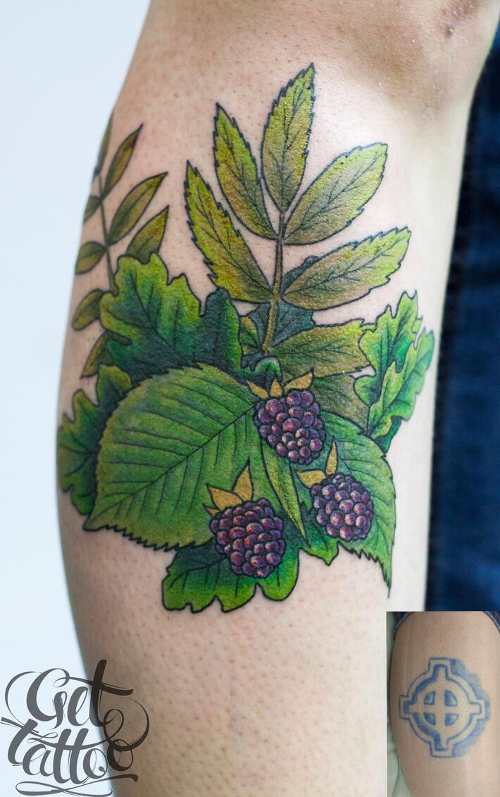 Blackberry vine for... - Electric Unicorn Tattoo Collective | Facebook