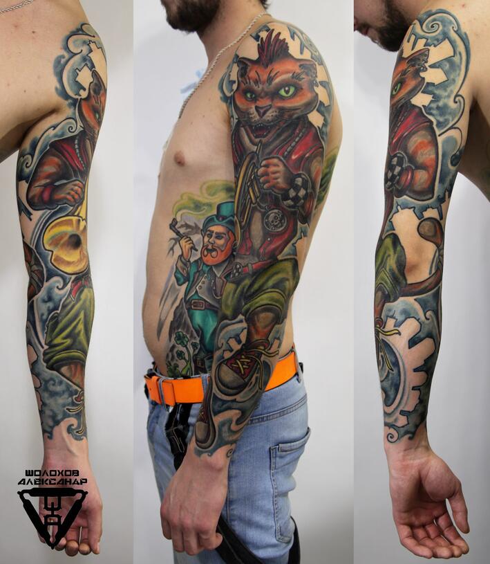 Fun ratchet and clank tattoo done  Joe Allison Tattoos  Facebook