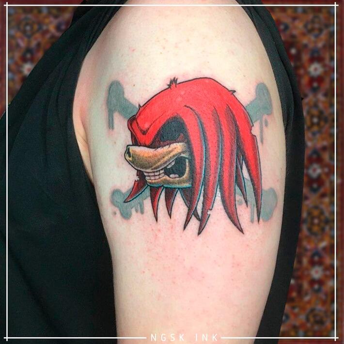Knuckles the Echidna Thumb muscle sonic legendary Creature hand png   PNGEgg