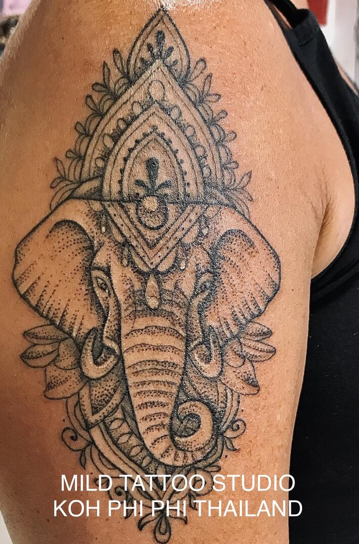 Perfect skin tattoo  Krabi