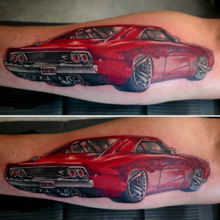 Classic Tattoo  Dodge Challenger Forum