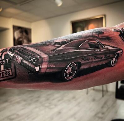 dodge in Tattoos  Search in 13M Tattoos Now  Tattoodo