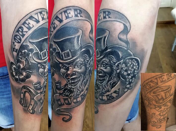 raiders tattoo sleeve