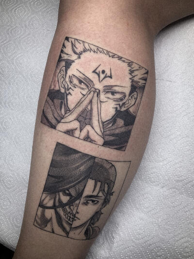 Manga tattoo 