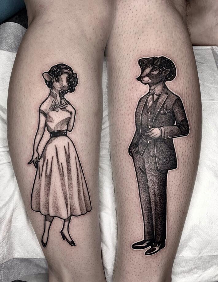 matching tattoos for couples  KickAss Things