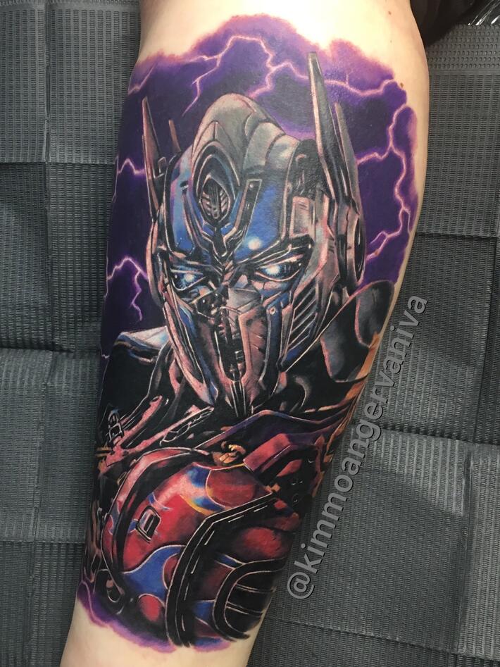 Optimus Prime tattoo by Kegan Hawkins | Post 24721