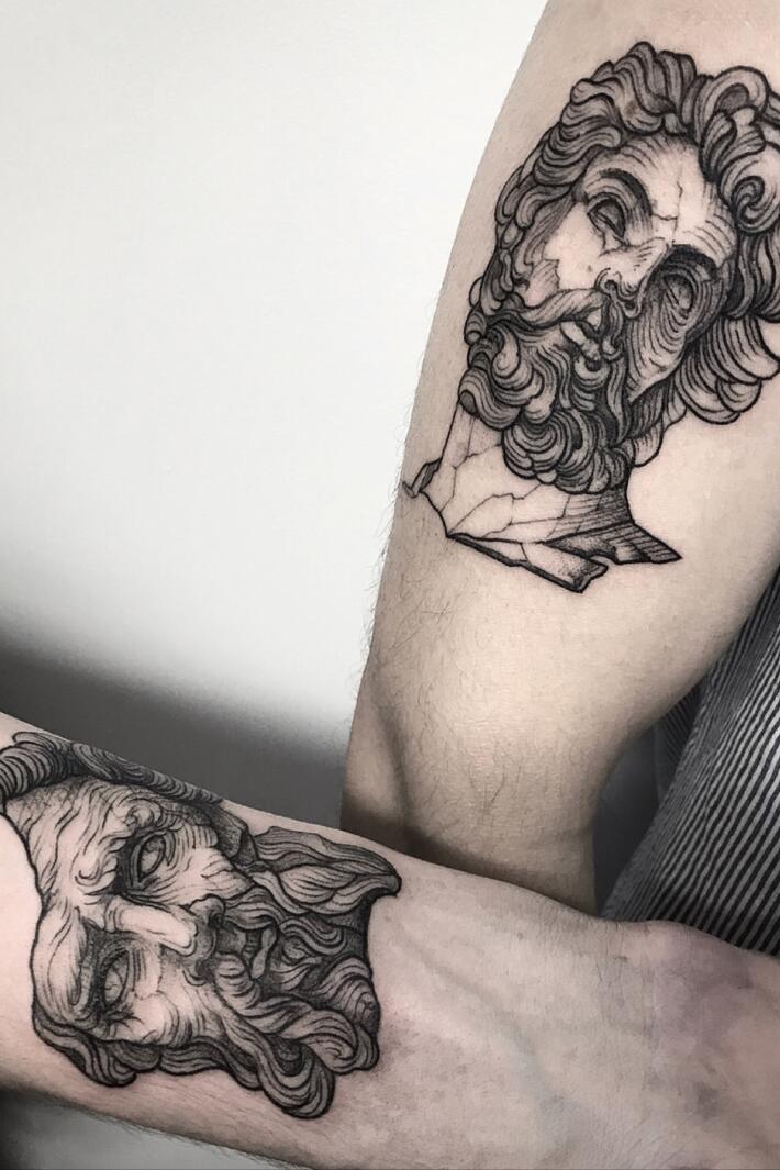 Zeus Tattoo | Zeus tattoo, Tattoos, Simple tattoos