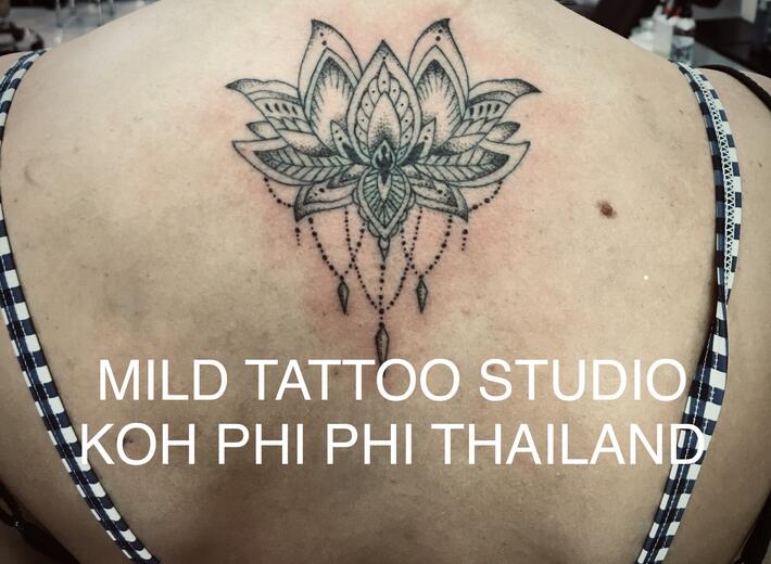 Фото тату Mandala tattoo bamboo tattoo T