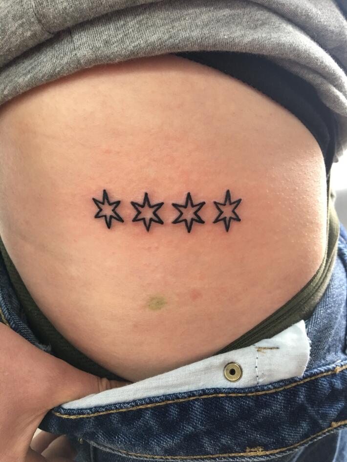 101 Best Chicago Stars Tattoo Ideas That Will Blow Your Mind  Outsons