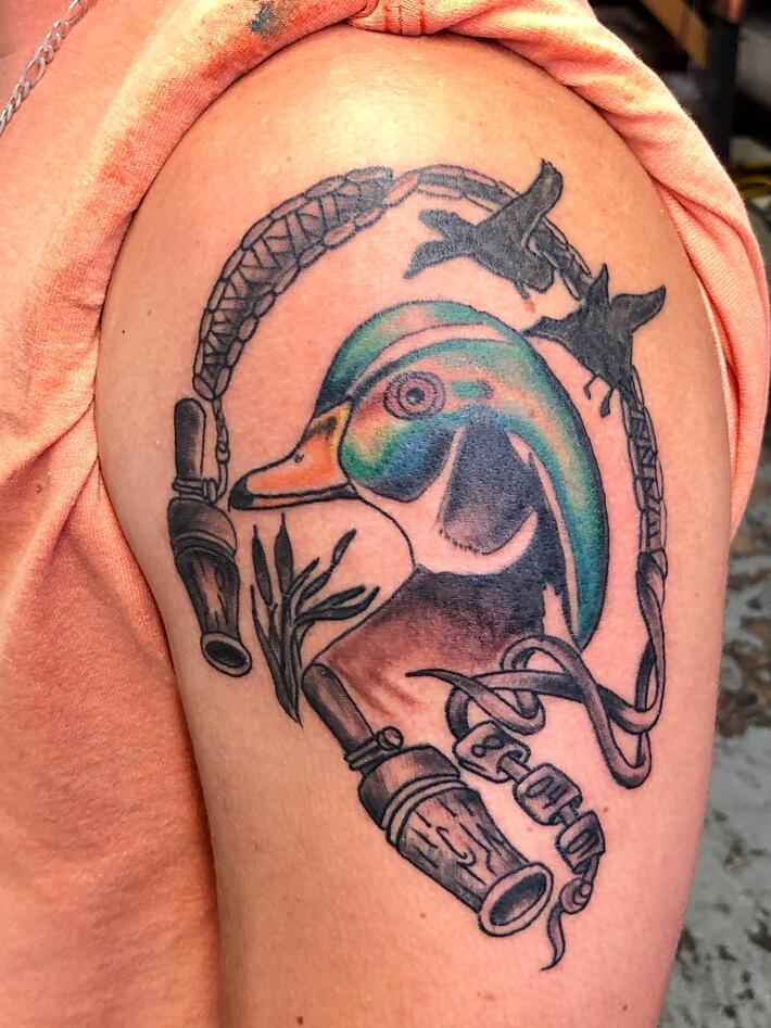 duck forearm tattooTikTok Search