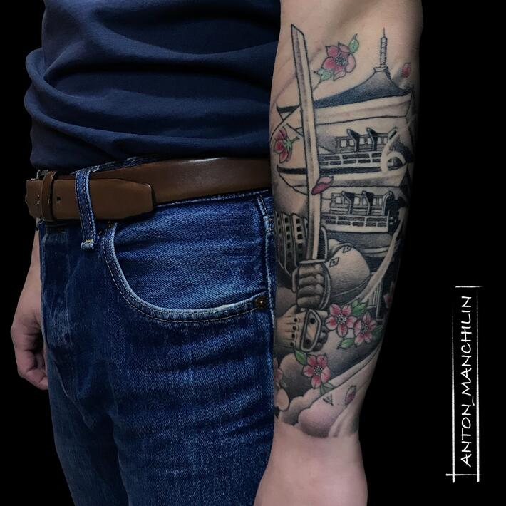 Forearm banger from last year  Brotherhood tattoo studio  Facebook