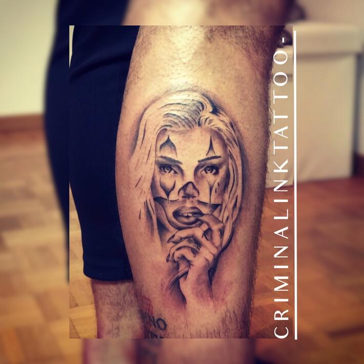 Tattoo uploaded by Simon Smith  Had fun with this one Very different for  me  Cant wait for more colour A lot to learn yet ronaldo manutd  realism portrait colourtattoo football 
