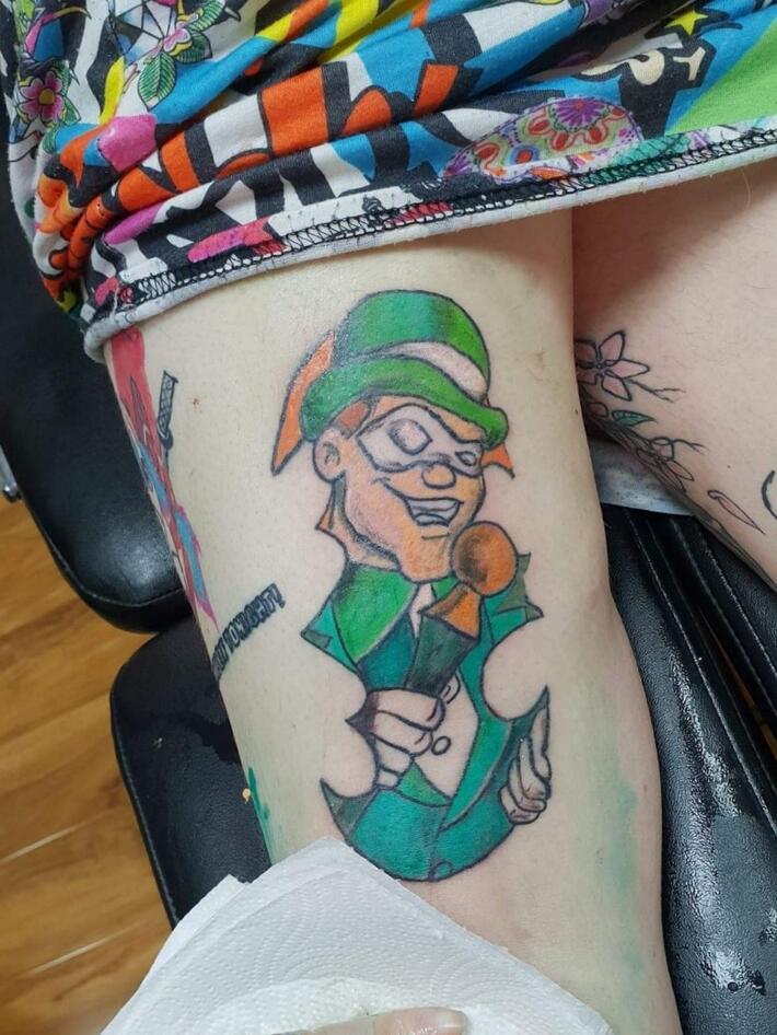what does riddler tattoo meanTikTok Search