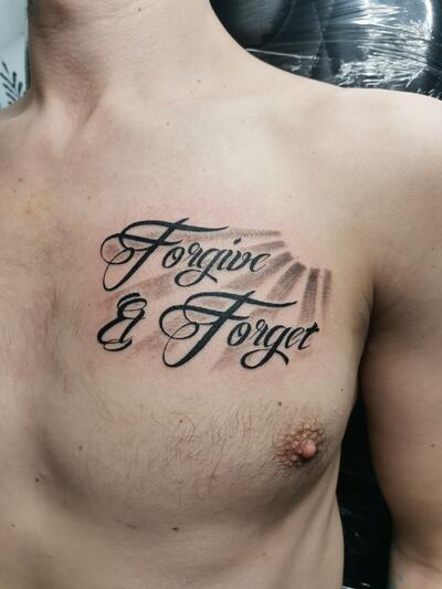 Forgive Forget Tattoo  LaRonda Weaver  Flickr