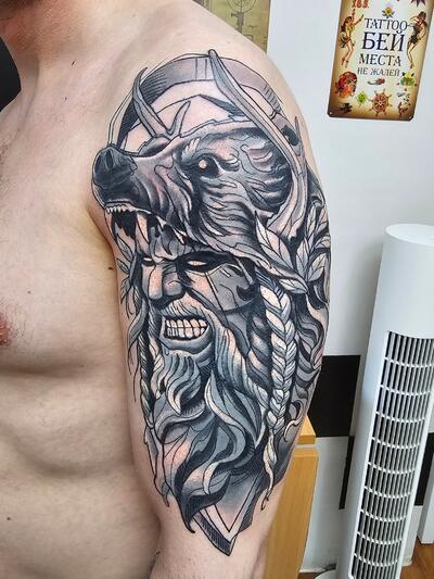 Viking i medved (cover up)