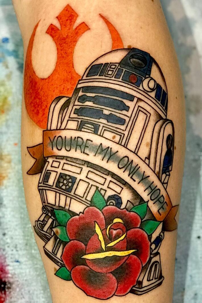 Design your american traditional star wars tattoo by Junxiangy  Fiverr