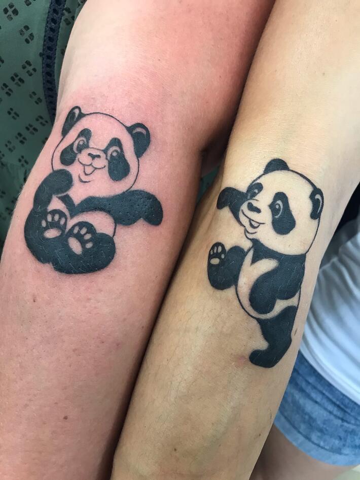 red panda tattoo for couples｜TikTok Search