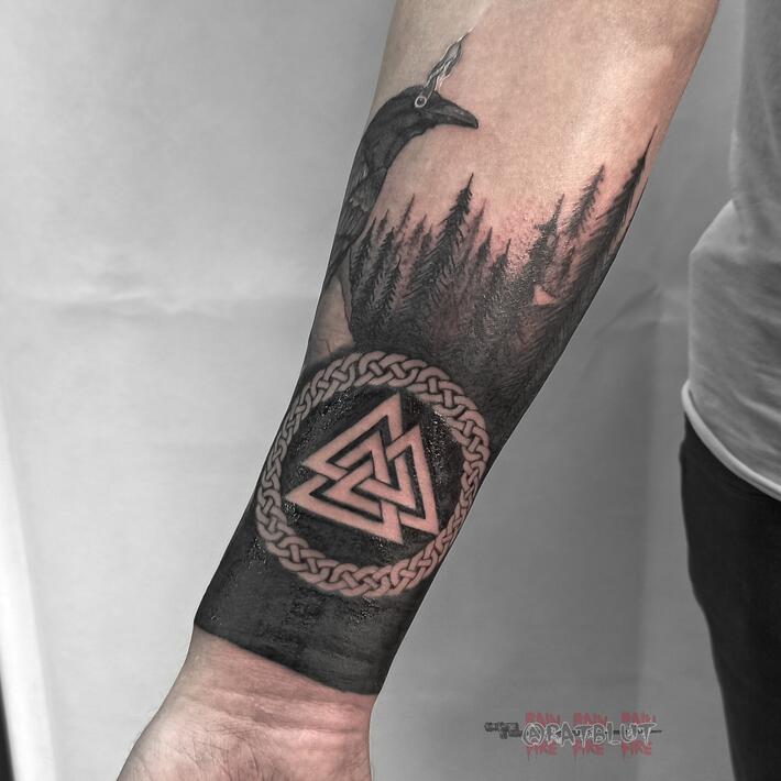 TATTOOS.ORG — The valknut. Northmen who were ready to face death...