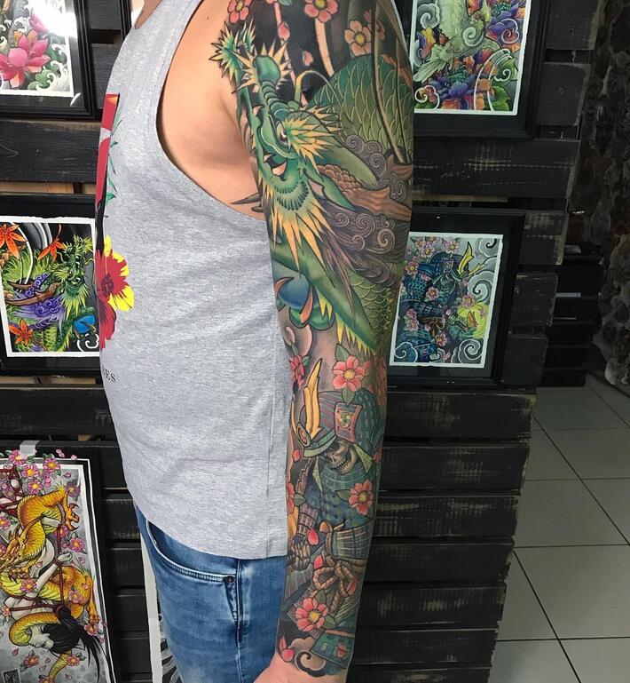 Garuda (Coverup tattoo) by munlyne on DeviantArt