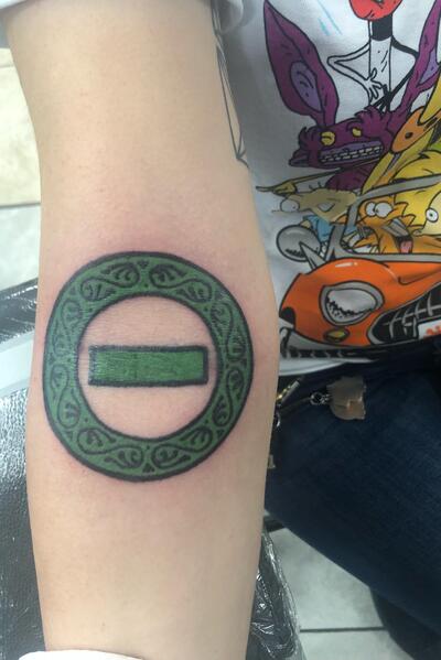 Typeonegative tattoo with some creative twists bandlogo bandtattoo  typeonegative wolfeye wolftattoo howling  Picture tattoos Negative  tattoo Fusion ink