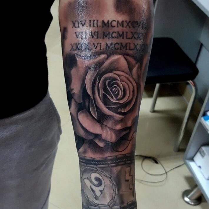 Roman tattoo @the_crater_tattoos | Instagram