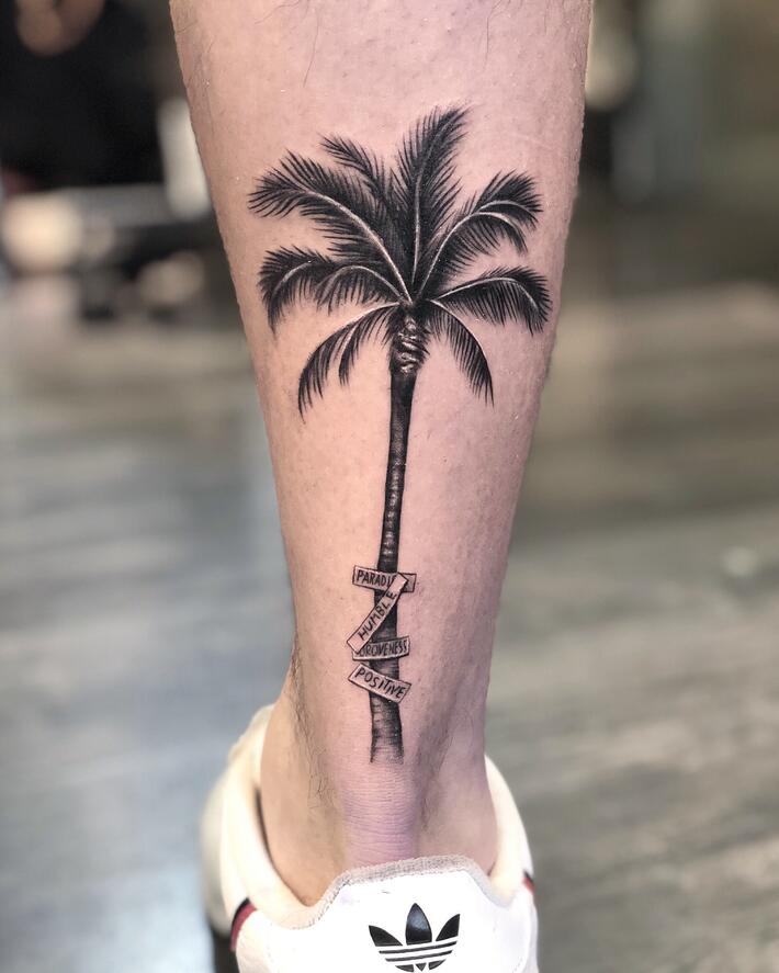 392 Palm Trees Tattoo Photos and Premium High Res Pictures  Getty Images
