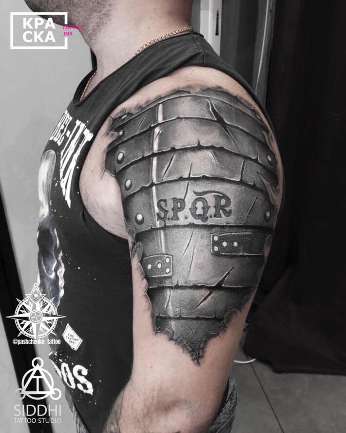 Percy Jackson's SPQR tattoo [hoo] : r/camphalfblood