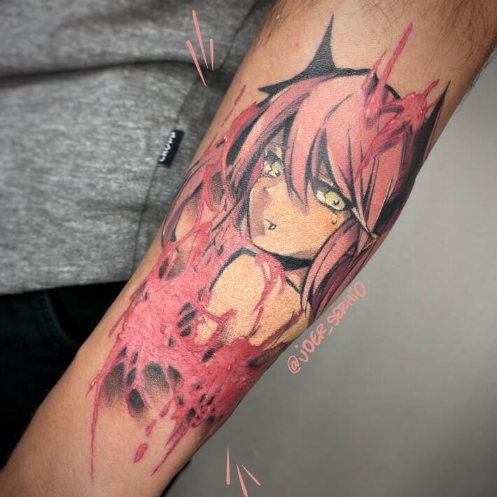 Image discovered by marii  Find images and videos about anime darling  in the franxx and zero two on We Heart   Anime tattoos Small tattoos  Tattoos for women
