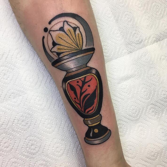 Daniel Craig  Lighthouse Tattoo