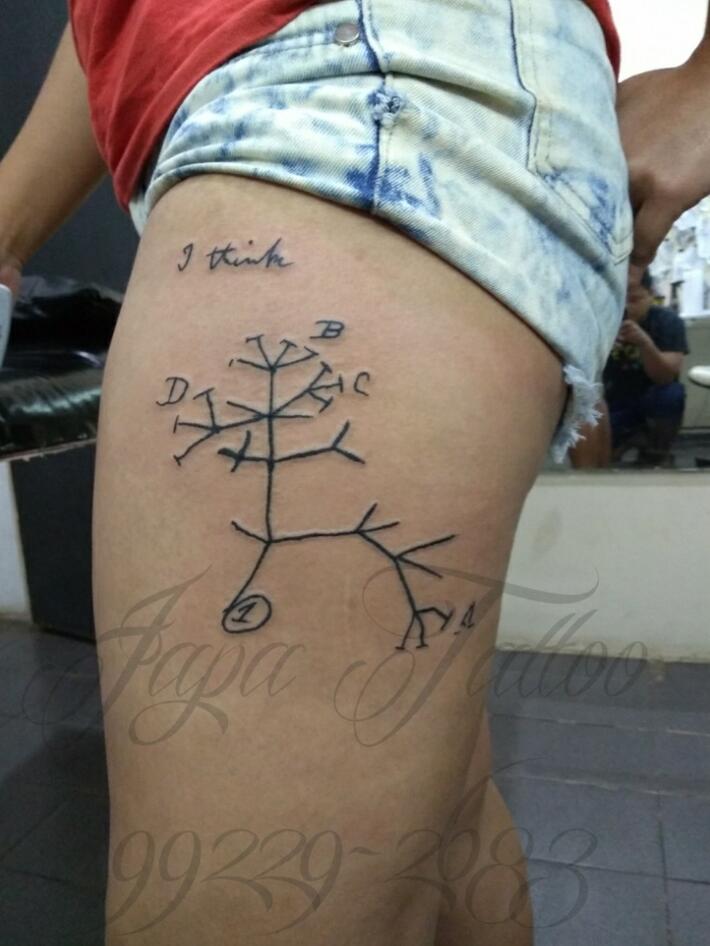 John S Mead on Twitter You know it was an AWESOME evolution workshop  when 3 of your group get tattoo variations of Darwins Tree of Life  MollySelba mardigrasmicrob jamiescience HESTW EvoHuman scienceInk