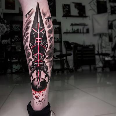 mass effect reaper tattoo