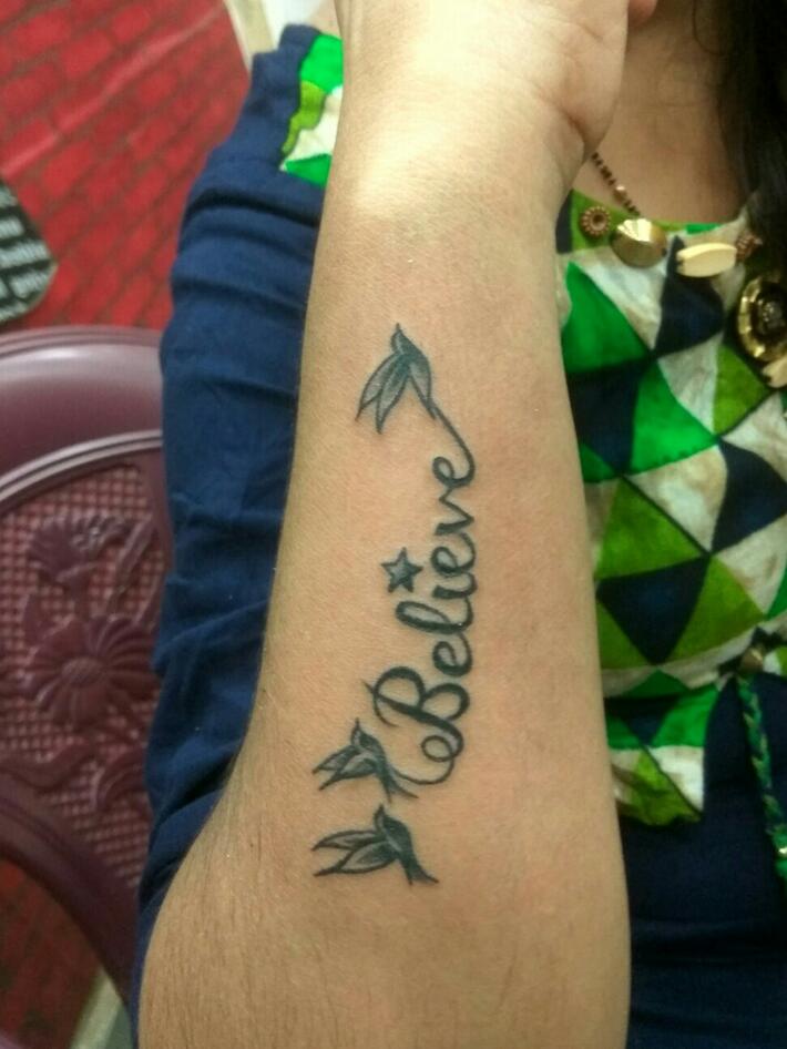 Inked for Life Manyata Dutt gets hubby Sanjay Dutts name tattooed on her  ring finger  Indiacom