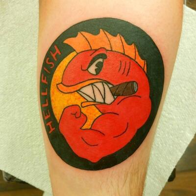 Tattoo Artist Serch  Hellfish tattoo By Custom Ink