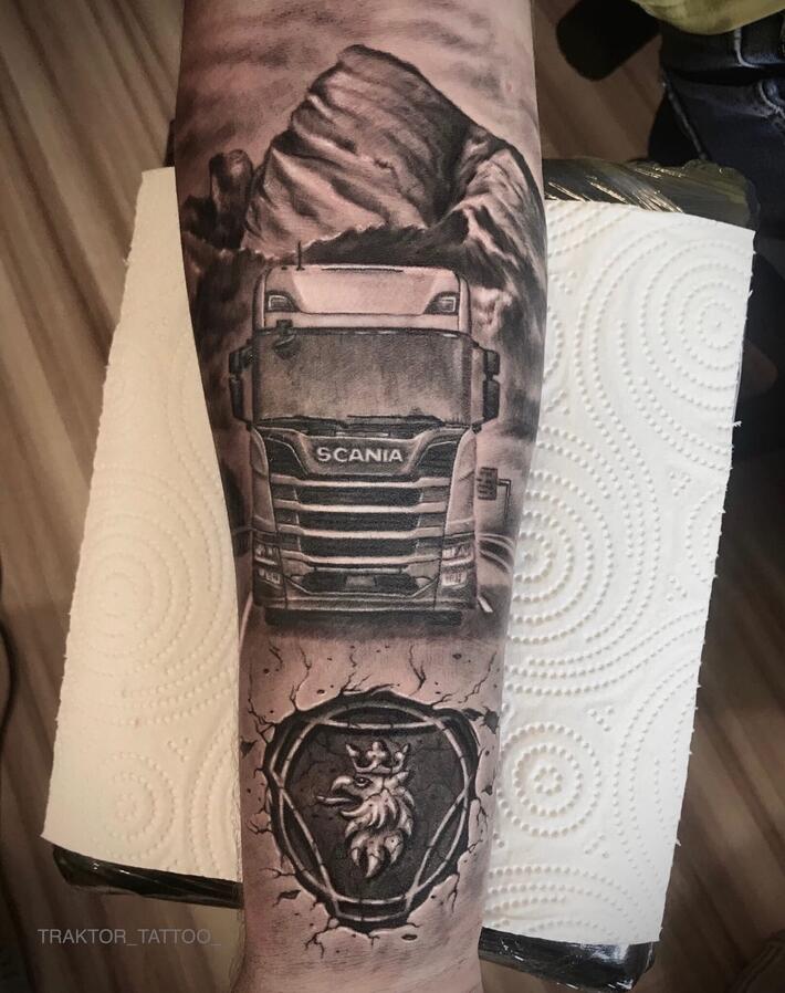 Discover 67+ scania logo tattoo super hot - in.coedo.com.vn