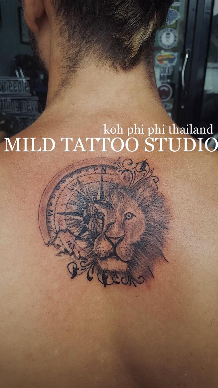 Lion tattoo | Tattoos, Tattoo designs men, Lion tattoo