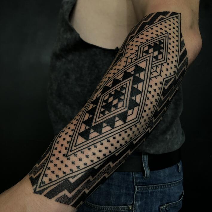 Sunset Tattoo — TukuTuku patterns done by Tristan ...