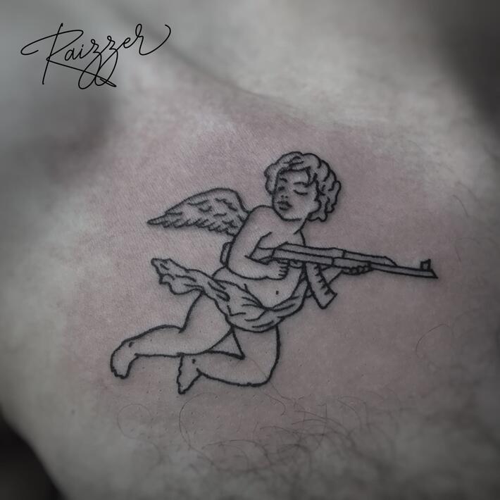 80 Best Cupid Tattoos Ideas for Men and Women 