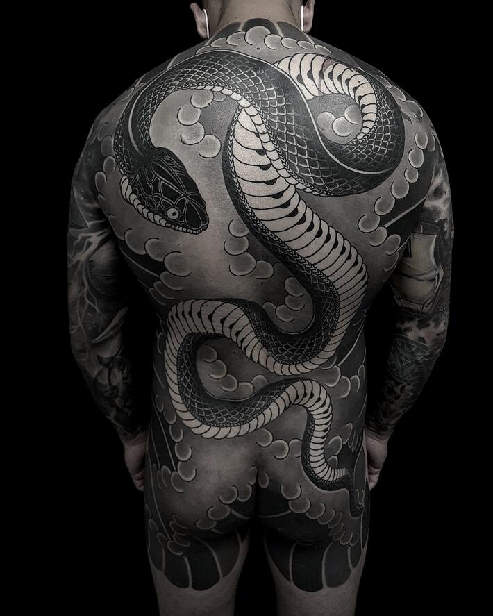 Змей за спиной