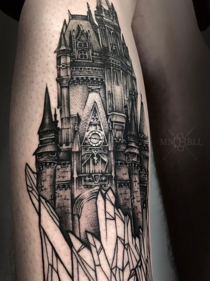 Paul King Tattoo on Twitter Castle and skull on ZdogWatson   httptcoYu6VrsS3fq  Twitter