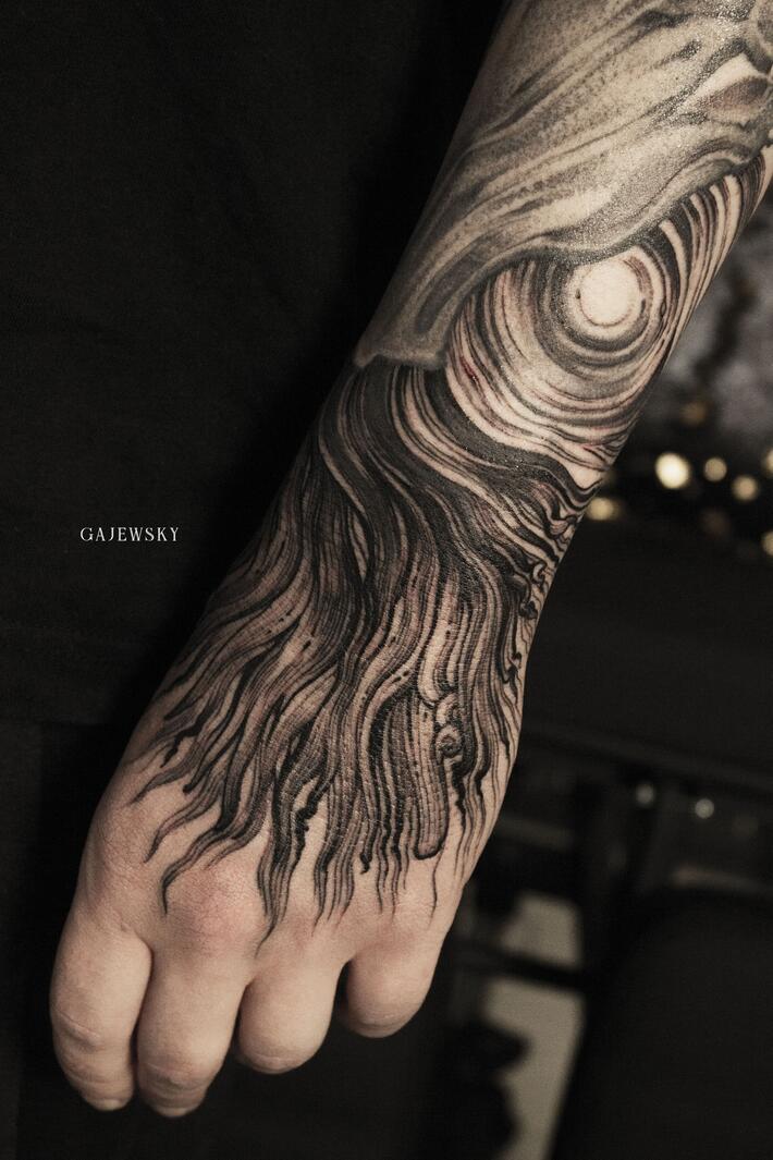 Wood grain | Songbird tattoo, Ink tattoo, Tattoos