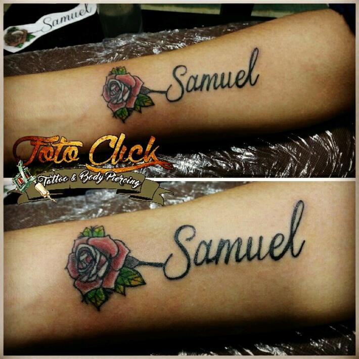 Tattoo of Letters Messages