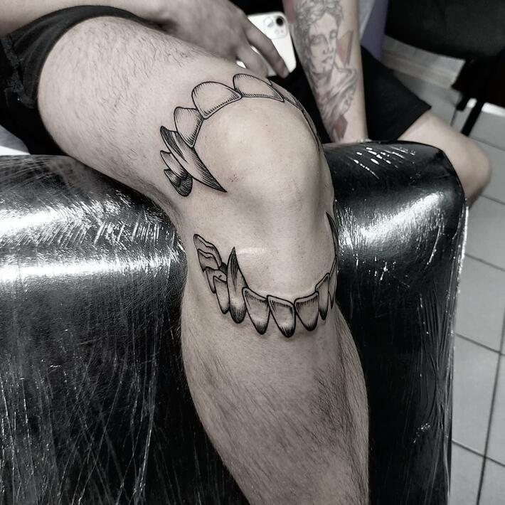 Shark jaw by monkeydvelotattoo Do  South Coast Tattoo  Facebook
