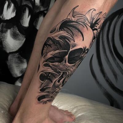 hawk tattoo sleeve